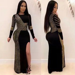 Women Sequin Long Sleeve Dress. #14